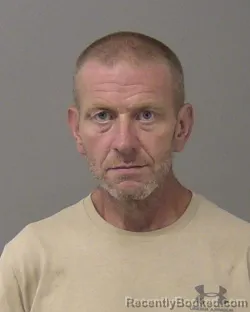 Mugshot of Richard Lee Myers booked in Macon County, Illinois on October 9, 2026