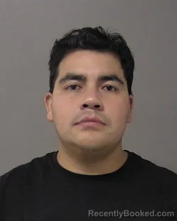 Mugshot of Daniel Alvarado Hernandez booked in Macon County, Illinois on October 9, 2026