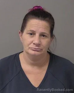 Mugshot of Melissa Jane Huff booked in Macon County, Illinois on October 12, 2026