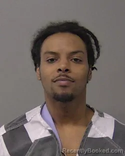 Mugshot of Darshez Tarrell Howard booked in Macon County, Illinois on October 14, 2026
