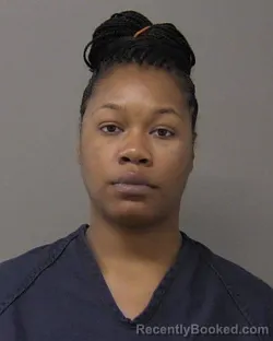 Mugshot of Kiara Lashae-Rayne Bond booked in Macon County, Illinois on October 15, 2026