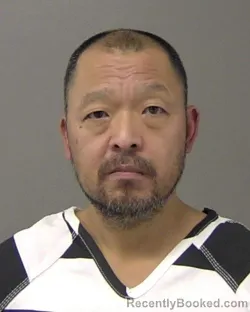 Mugshot of Pil Don Joseph Joo booked in Macon County, Illinois on October 19, 2026