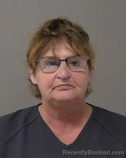 Mugshot of Penny Sue Self booked in Macon County, Illinois on October 20, 2026