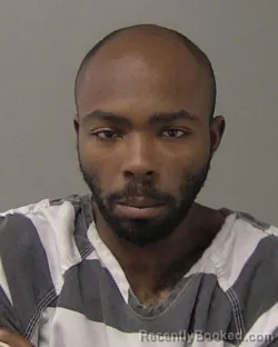Mugshot of Davon Dontrell Brown booked in Macon County, Illinois on October 22, 2026