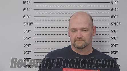 Booking photo from Macoupin County, Illinois