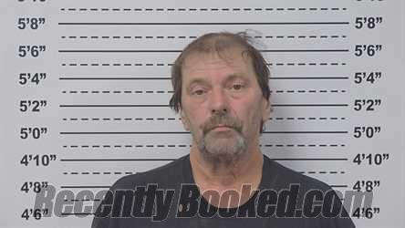 Booking photo from Macoupin County, Illinois