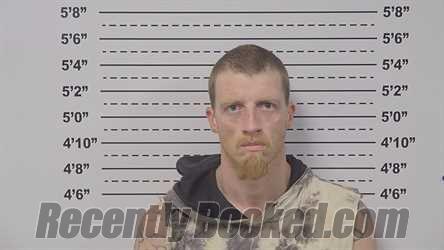 Booking photo from Macoupin County, Illinois