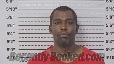 Booking photo from Macoupin County, Illinois