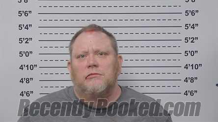 Booking photo from Macoupin County, Illinois