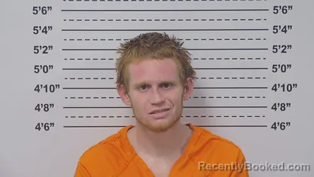 Booking photo from Macoupin County, Illinois