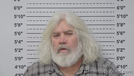 Booking photo from Macoupin County, Illinois