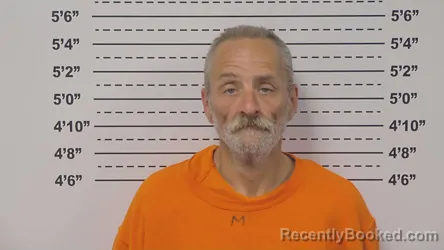 Mugshot of JAMES CHAPMAN booked in Macoupin County, Illinois on March 12, 2026