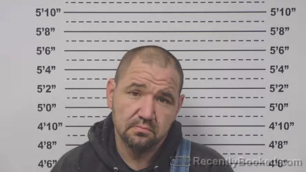 Mugshot of DUSTIN CHAPMAN booked in Macoupin County, Illinois on March 17, 2026