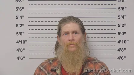 Mugshot of JASON BARNARD booked in Macoupin County, Illinois on March 20, 2026