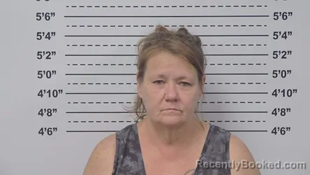 Mugshot of DAWN SHALES booked in Macoupin County, Illinois on March 21, 2026