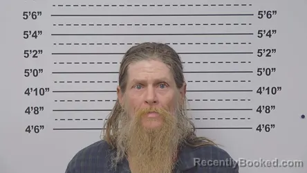 Mugshot of JASON BARNARD booked in Macoupin County, Illinois on March 27, 2026