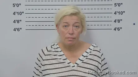 Mugshot of VALERIE BUGGAR booked in Macoupin County, Illinois on March 30, 2026