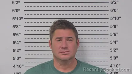 Mugshot of CHAD CONNOYER booked in Macoupin County, Illinois on March 30, 2026