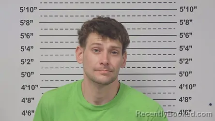 Mugshot of MATTHEW STOOPS booked in Macoupin County, Illinois on March 30, 2026