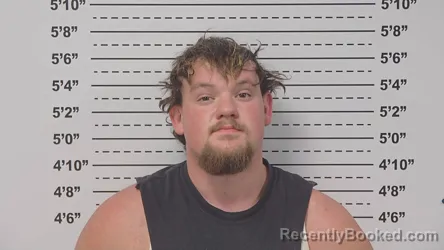 Mugshot of JOSHUA TIEMAN booked in Macoupin County, Illinois on March 30, 2026