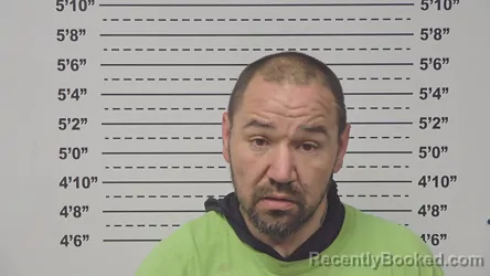 Mugshot of DUSTIN CHAPMAN booked in Macoupin County, Illinois on March 31, 2026