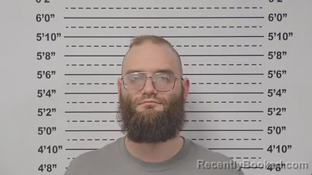 Mugshot of COLE SUMMEY booked in Macoupin County, Illinois on March 31, 2026