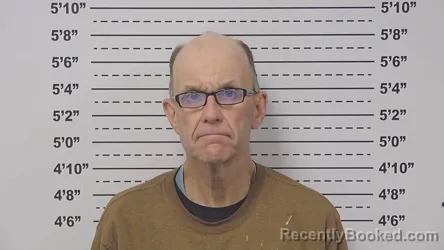 Mugshot of ROBERT TIDWELL booked in Macoupin County, Illinois on April 1, 2026