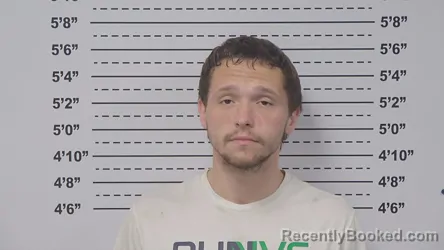 Mugshot of LUCAS WELLER booked in Macoupin County, Illinois on April 21, 2026