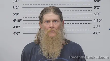 Mugshot of JASON BARNARD booked in Macoupin County, Illinois on April 24, 2026