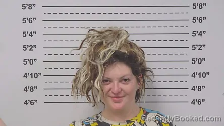 Mugshot of CANDACE CONLEE booked in Macoupin County, Illinois on April 28, 2026