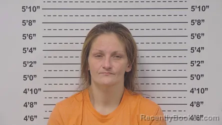 Mugshot of CHRISTINA SMITH booked in Macoupin County, Illinois on April 29, 2026