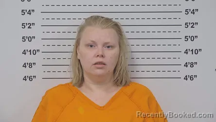 Mugshot of JENNIFER LEE booked in Macoupin County, Illinois on April 30, 2026