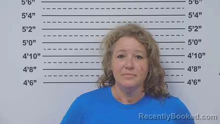 Mugshot of MISTY RICE booked in Macoupin County, Illinois on May 4, 2026