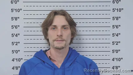 Mugshot of JESSE EMERY booked in Macoupin County, Illinois on May 10, 2026