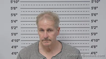 Mugshot of RICHARD HOWERTON booked in Macoupin County, Illinois on May 19, 2026