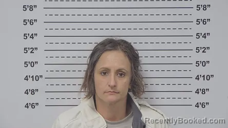 Mugshot of TASHINA RILEY booked in Macoupin County, Illinois on May 22, 2026