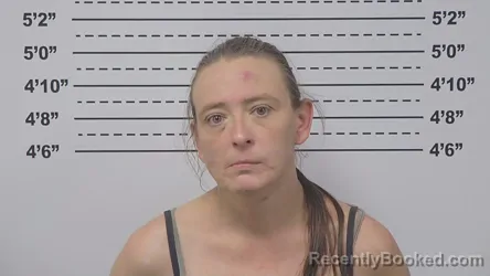 Mugshot of CORRINA EYER booked in Macoupin County, Illinois on May 27, 2026
