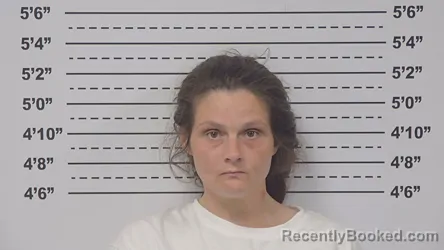 Mugshot of AMY MURPHY booked in Macoupin County, Illinois on June 1, 2026
