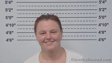 Mugshot of JESSICA GREEN booked in Macoupin County, Illinois on June 5, 2026