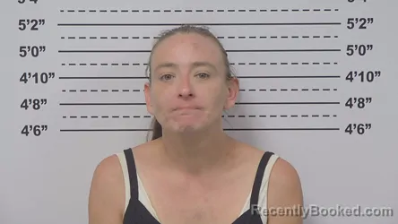 Mugshot of CORRINA EYER booked in Macoupin County, Illinois on June 21, 2026