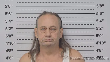 Mugshot of GARY MATNEY booked in Macoupin County, Illinois on June 23, 2026