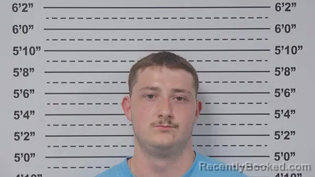 Mugshot of ISAAC LIBBRA booked in Macoupin County, Illinois on June 30, 2026