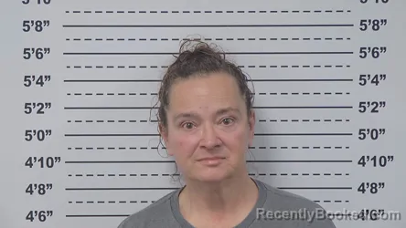 Mugshot of TAMMY BOURLAND booked in Macoupin County, Illinois on July 14, 2026