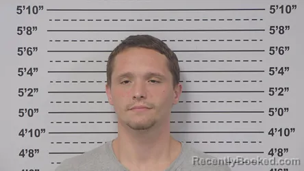 Mugshot of LUCAS WELLER booked in Macoupin County, Illinois on July 31, 2026