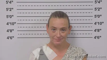Mugshot of CORRINA EYER booked in Macoupin County, Illinois on August 4, 2026