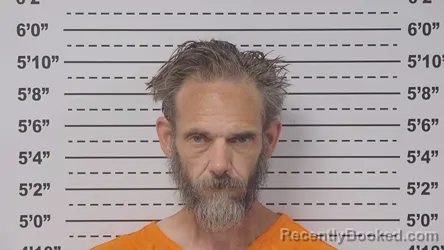 Mugshot of Benjamin Harp booked in Macoupin County, Illinois on August 23, 2026