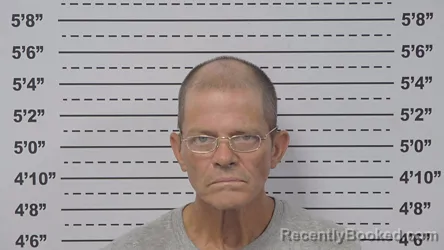 Mugshot of James Shimchick booked in Macoupin County, Illinois on August 31, 2026
