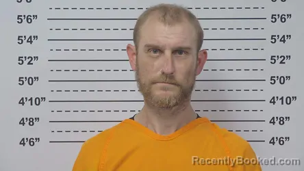 Mugshot of Brandon Fullington booked in Macoupin County, Illinois on September 20, 2026