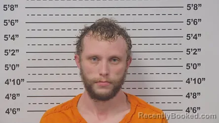 Mugshot of Austin Reese booked in Macoupin County, Illinois on September 23, 2026