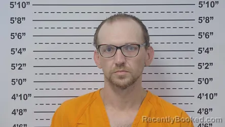 Mugshot of Michael Lockhart booked in Macoupin County, Illinois on September 30, 2026